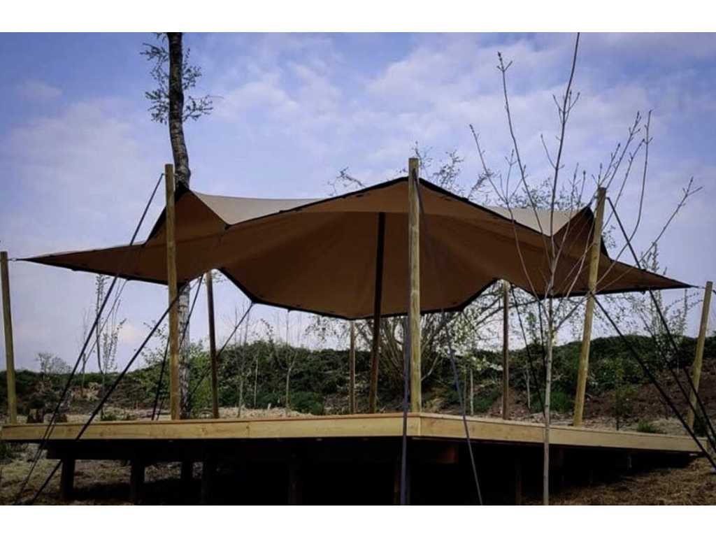 Tente stretch 6x6m