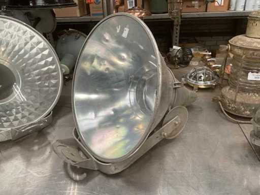 Riflettori vintage blu marini