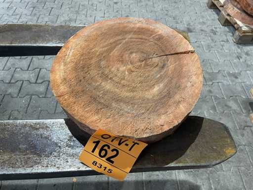 Rosewood disc, Thickness 70mm, Ø 400mm