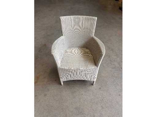 tuinstoelen in riet (4x)