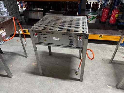 Gazowy grill Hendi Master Maxi na bazie