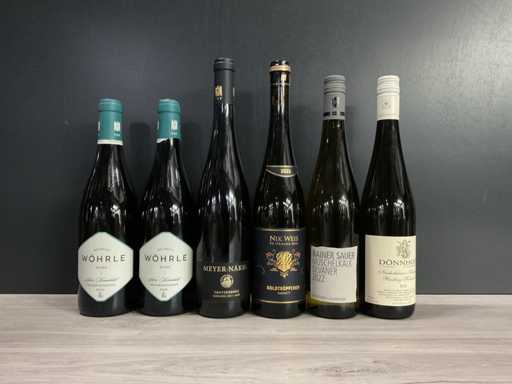 Diverse Duitse Witte wijnen (6x)