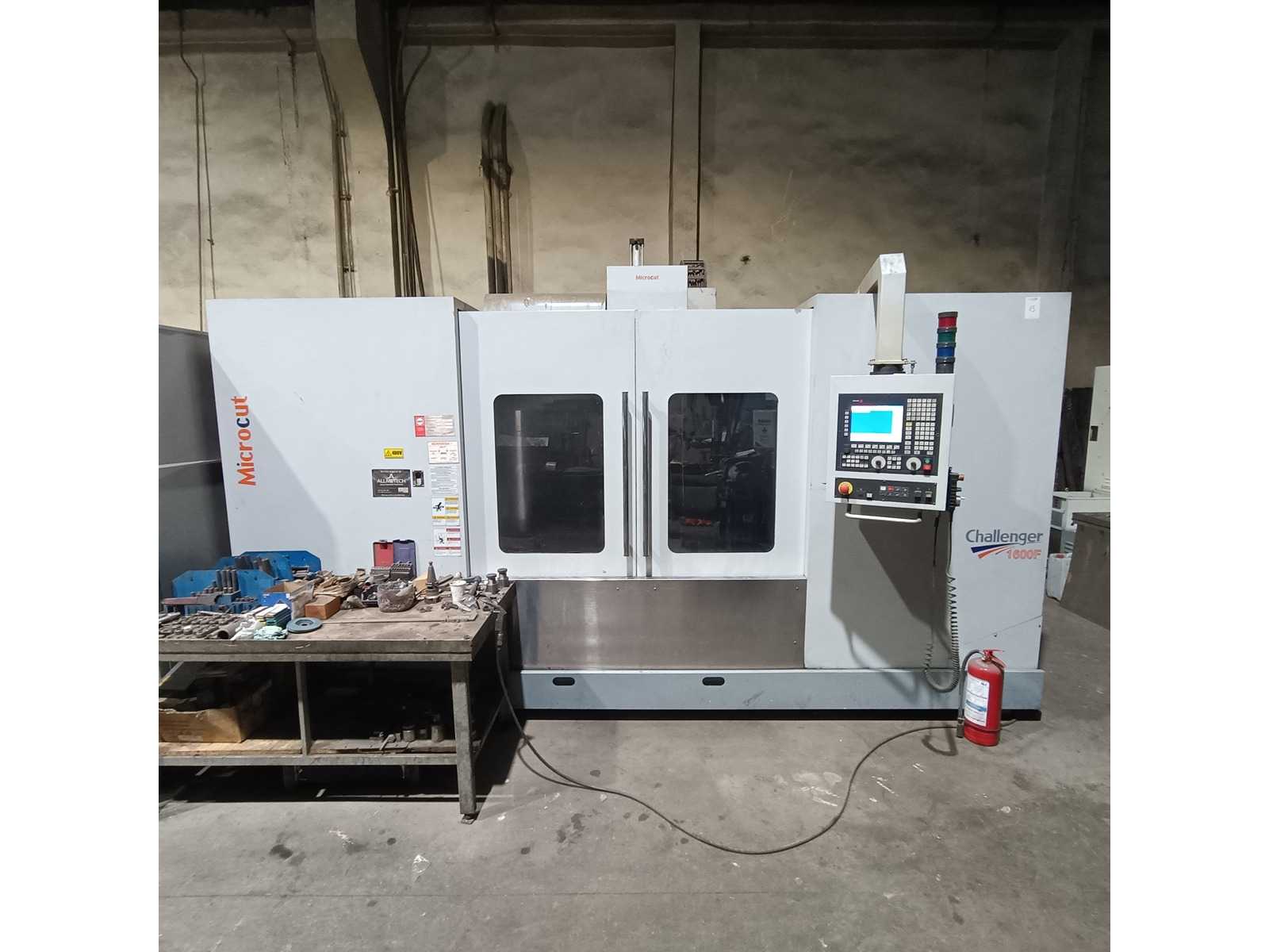 2015 MICROCUT VMC 1600 F CNC milling machine