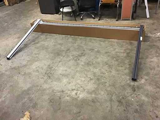 Bovenop gemonteerde rolluik, elektrisch, nieuw, originele verpakking, W 2440 x H 1300mm | so001132 I24