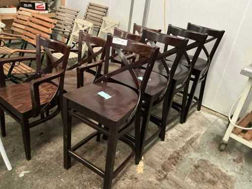 Chaise de restaurant (4x)