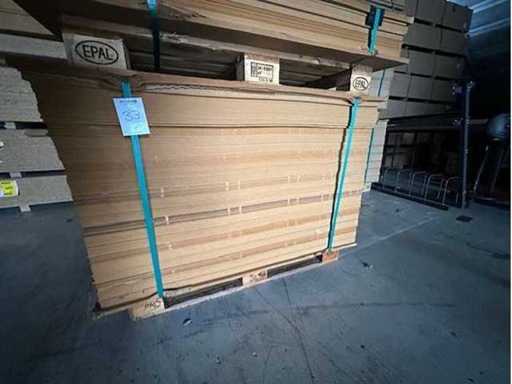 MDF 927 x 1300 x 3,8 mm. Blanc (210x)