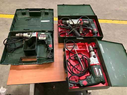 Metabo Boormachine (3x)