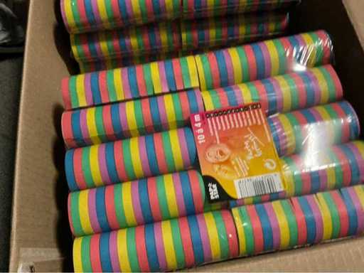 Luftschlangen Rollen (280x)