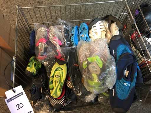 Partij waterschoenen