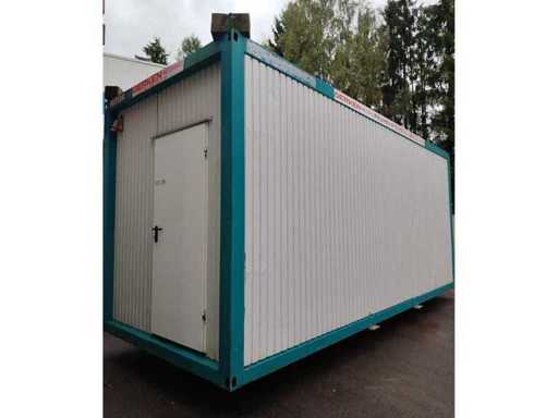 Ziebuhr sanitary container with showers 905104