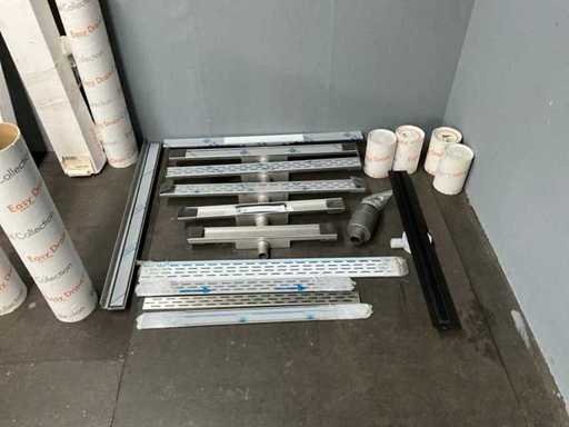 Tile drains & shower drains (15x)