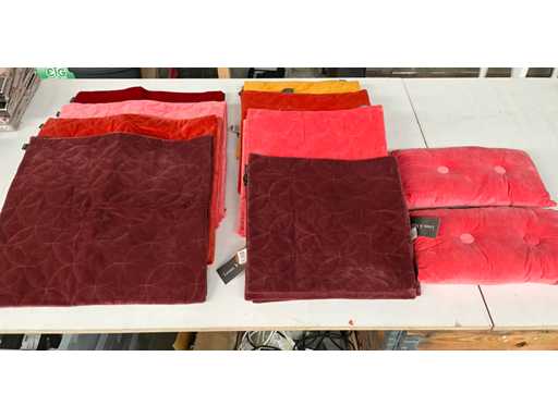 Linen & More Diverse maten velours sierkussen hoezen (30x)