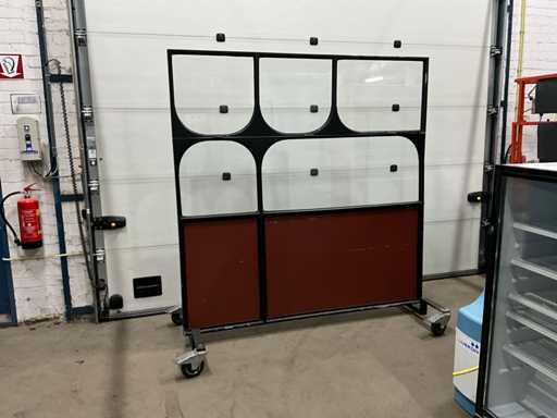 Mobile patio awnings (2x)