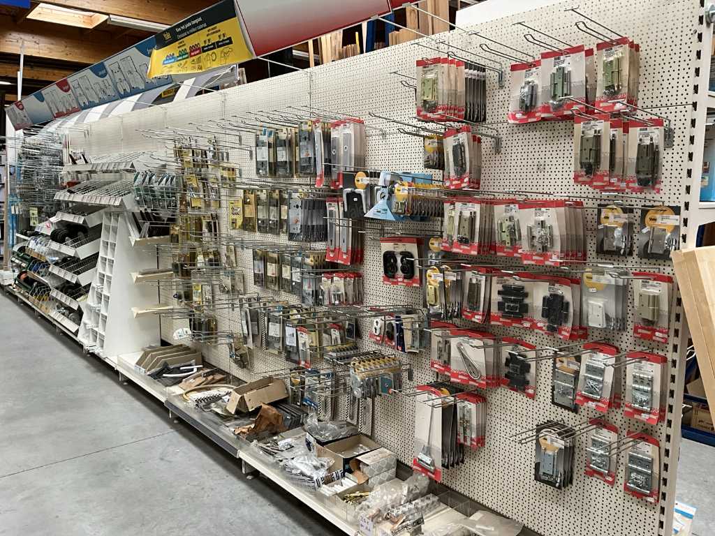 Party locks, door fittings and miscellaneous