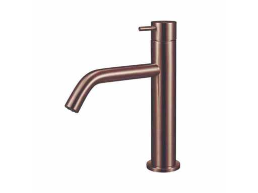 Qisani - Flow - Washbasin tap - Copper 21 cm