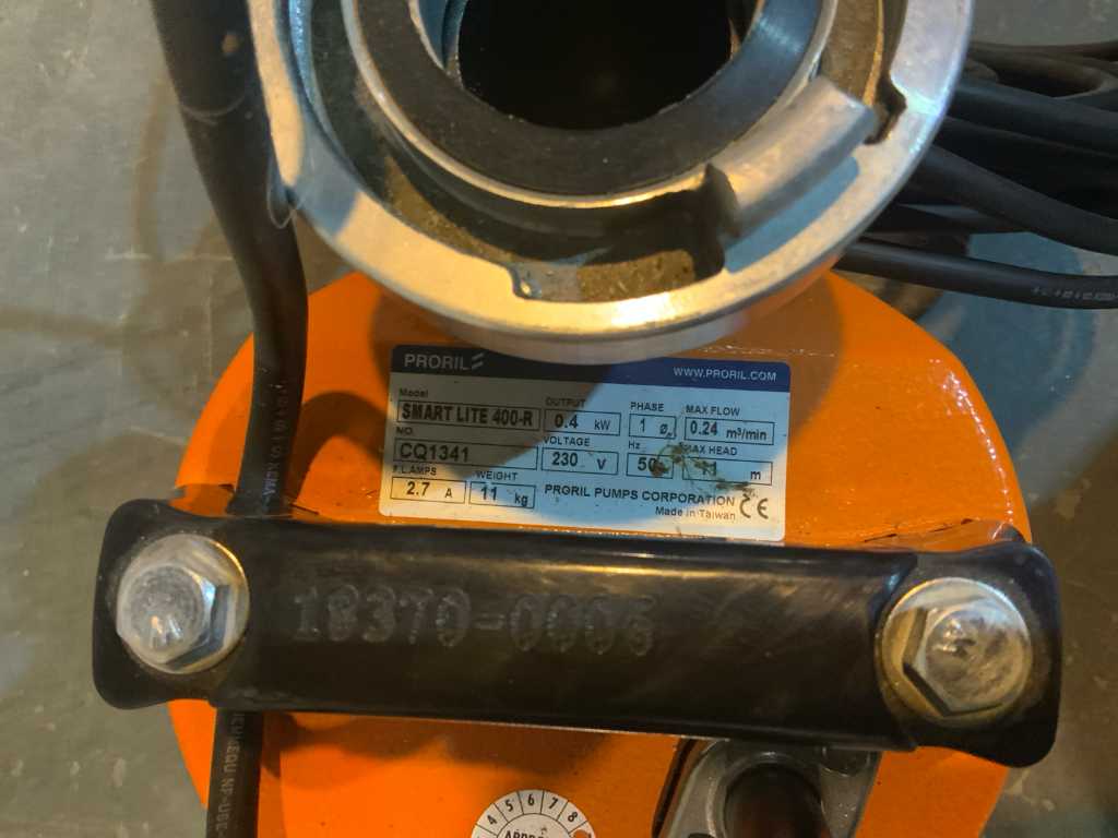 Proril Smartlite 400r Submersible Pump Troostwijk Auctions