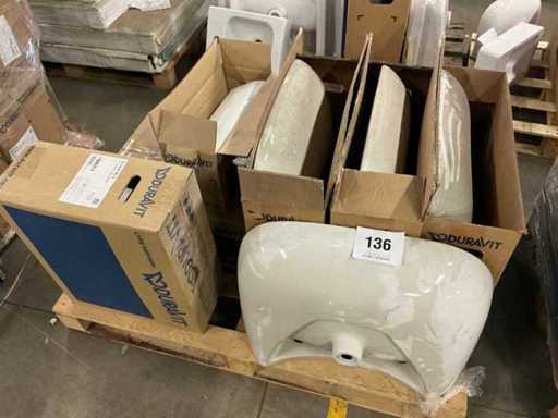 Bassin de lavage Duravit (7 fois)