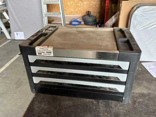 Gereedschapskoffer met 3 schuiven