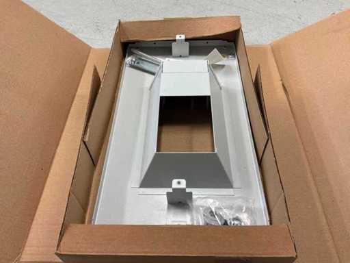 LEGRAND 4 046 71 Spezielle Frontplatte für vertikale Verteilung IS223 oder IS233 im neuen Zustand – nie verwendet