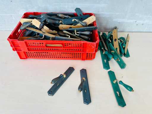 (x80) Baroque style door handles