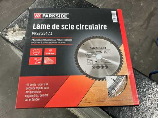 Parkside PKSB 254 A1 piła tarczowa (5x)