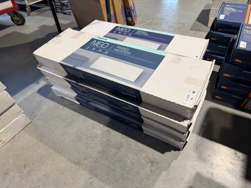 Adax - Neo H 12 KWT - Elektrische convector warmtepaneel (4x)