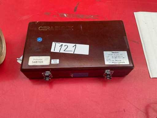 Mitutoyo Keramik-Spurblock-Set