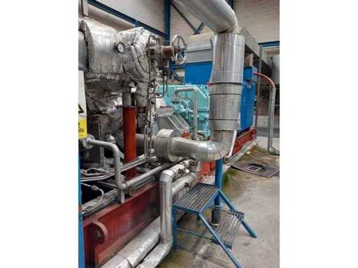 Steam turbine generator (TVG / MH1) - Cogeneration Plant - 2001