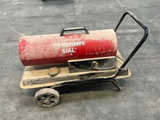 Canon à air chaud Munters Sial