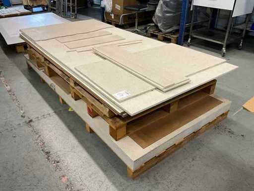 Fire-resistant sheet material