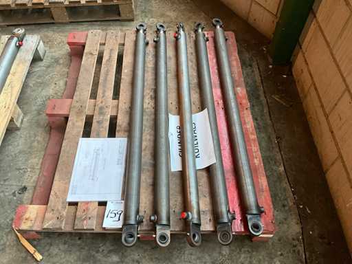 30-50/1000 mm Hydrauliek cilinder (5x)