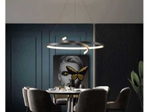 iOmi 360 Led design hang lamp zwart