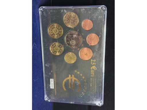 Set commemorativo di monete da 2,5 euro Portogallo
