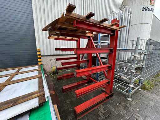 Rack dischi 2500 x 1250 mm.  (2x)