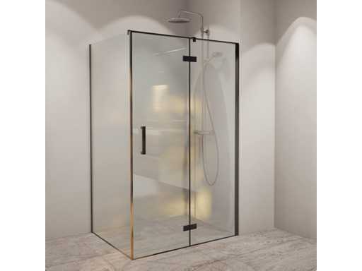 Pasa Cuadra QP-L120-MB Duschnischentür