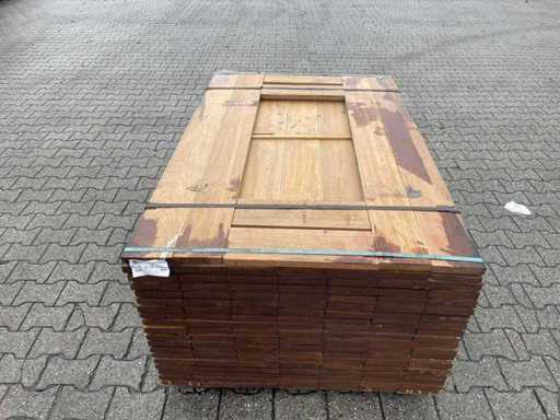 Guyana Ipé Planken Geschaafd 1250x145x25mm (133x)