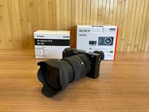 Sony Alpha 6000 Camera + Sigma 18-50mm F2.8