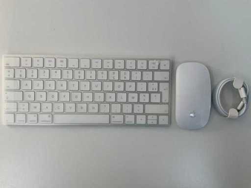 Apple - Magic AZERTY Keyboard i Magic Mouse