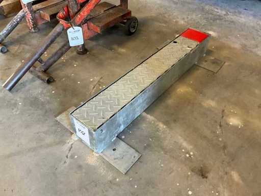 Klappbare Parkbarriere