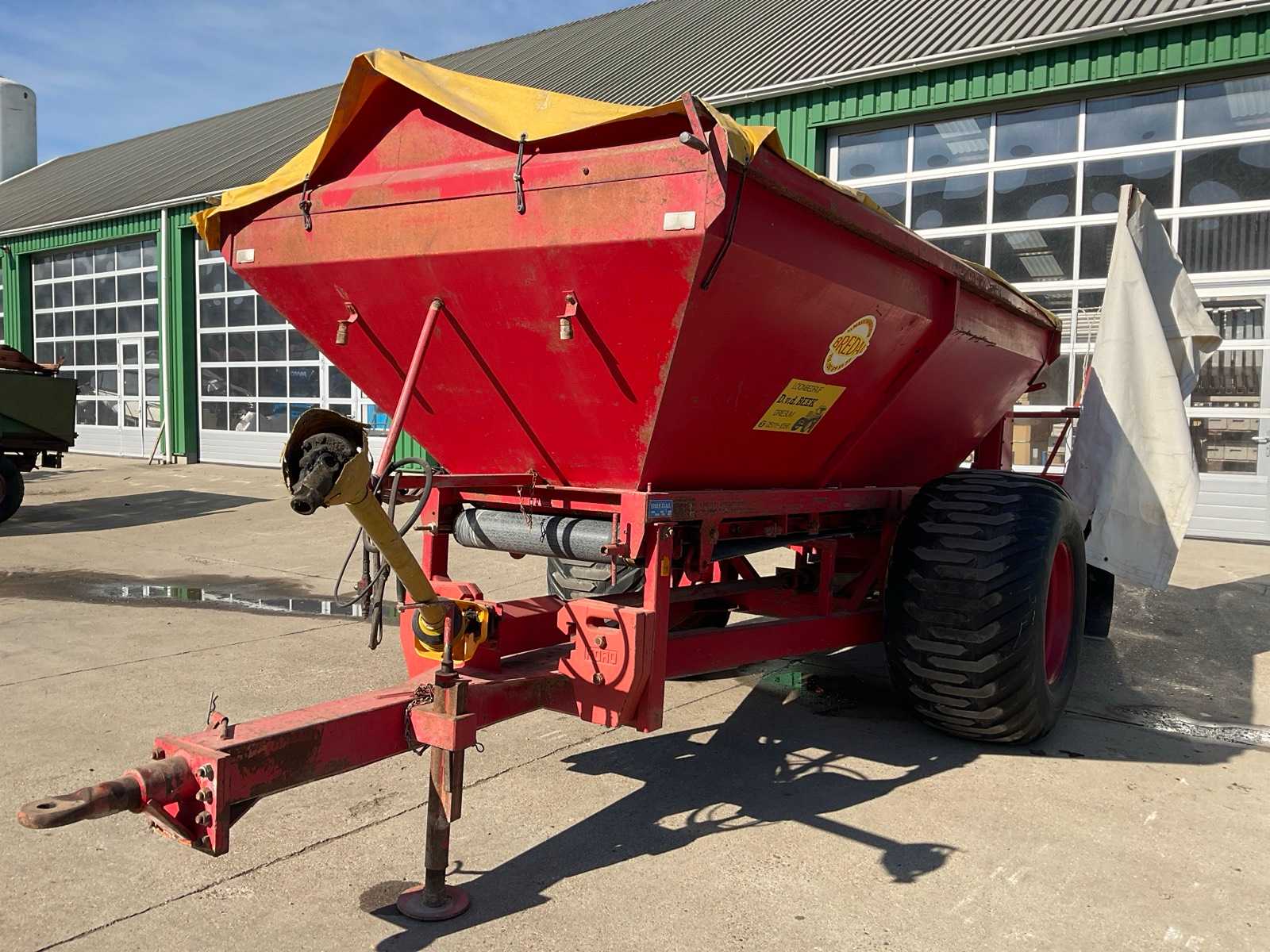 1987 Bredal B80 Lime spreader