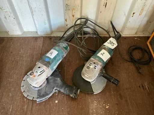 Meuleuse d’angle Makita 9059S (2x)