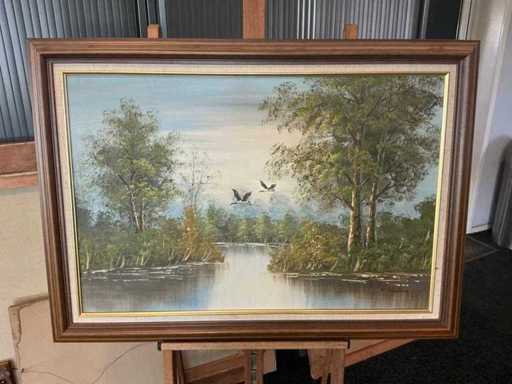 Schilderij K. Woutens