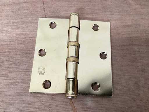 Balama cu bile Ceur 89x89 mm, placată cu alamă (219x)