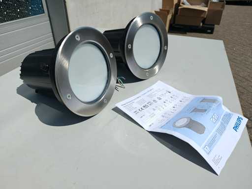 2x Philips - Decoscene Small - DBP521 - Buitenverlichting 