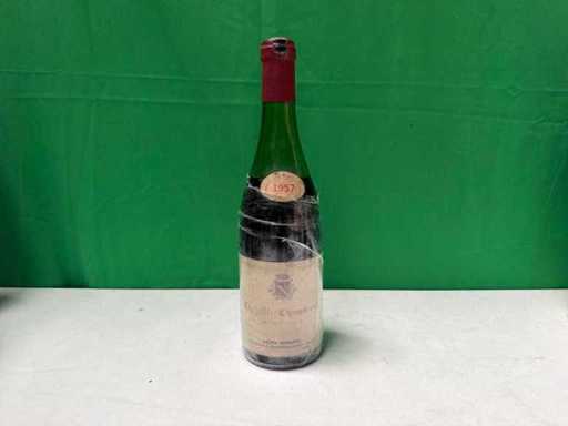 Chapelle-Chambertin Grand Cru 1957, Lucien Benaros, Burgundia (Franța), 75 cl. Vin roșu Grand Cru foarte vechi