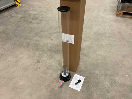 Qazqa Zoop FL Black 109475 Vissen LED vloerlamp