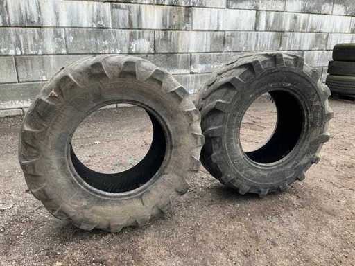 460/70 R24 Tire, wheel and rim