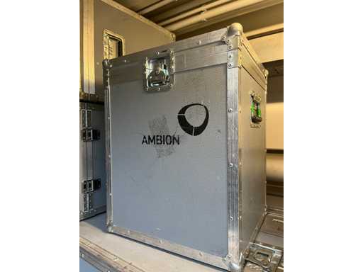 AMPTOWN - Custodia 430 x 550 x 420 mm grigia - Custodia trasporto (8x)