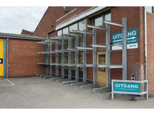 Draagarmstelling 143x1014x400 cm