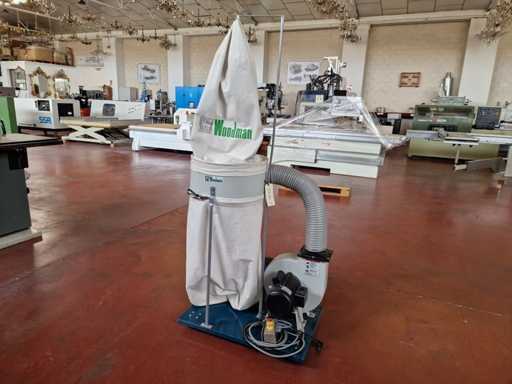 Sistem de aspirație WOODMAN DE 203/1 cu un singur sac - 2014